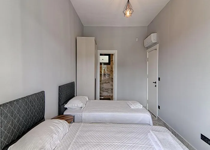 With Private Pool And Sea View In Goecek, *