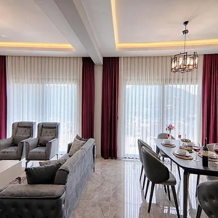 With Private Pool And Sea View In Goecek, *