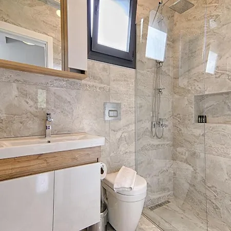 With Private Pool And Sea View In Goecek, *