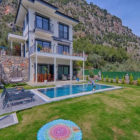 Villa With Private Pool And Sea View In Goecek, *