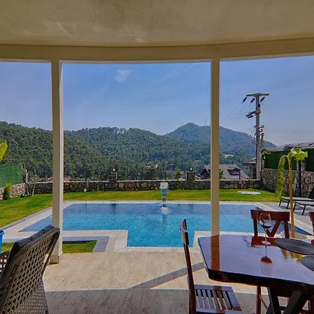 Villa With Private Pool And Sea View In Goecek, *