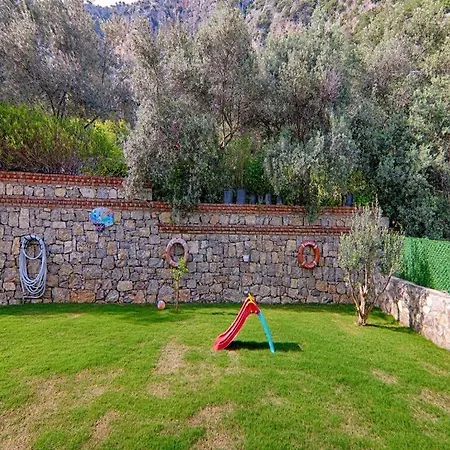 With Private Pool And Sea View In Goecek, Villa Fethiye