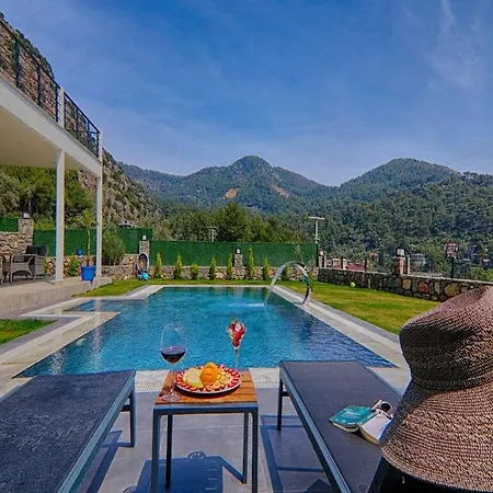 ヴィラ With Private Pool And Sea View In Goecek, フェティエ